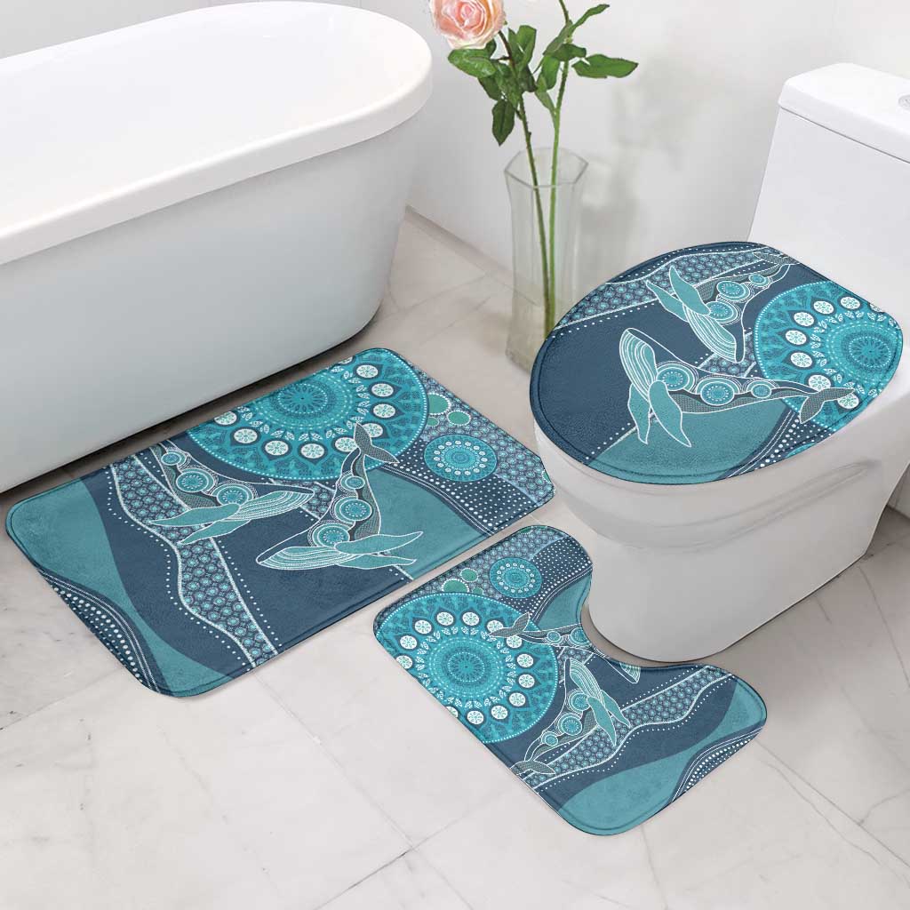 South Africa Whale Fes Bathroom Set African Shwe Shwe Pattern
