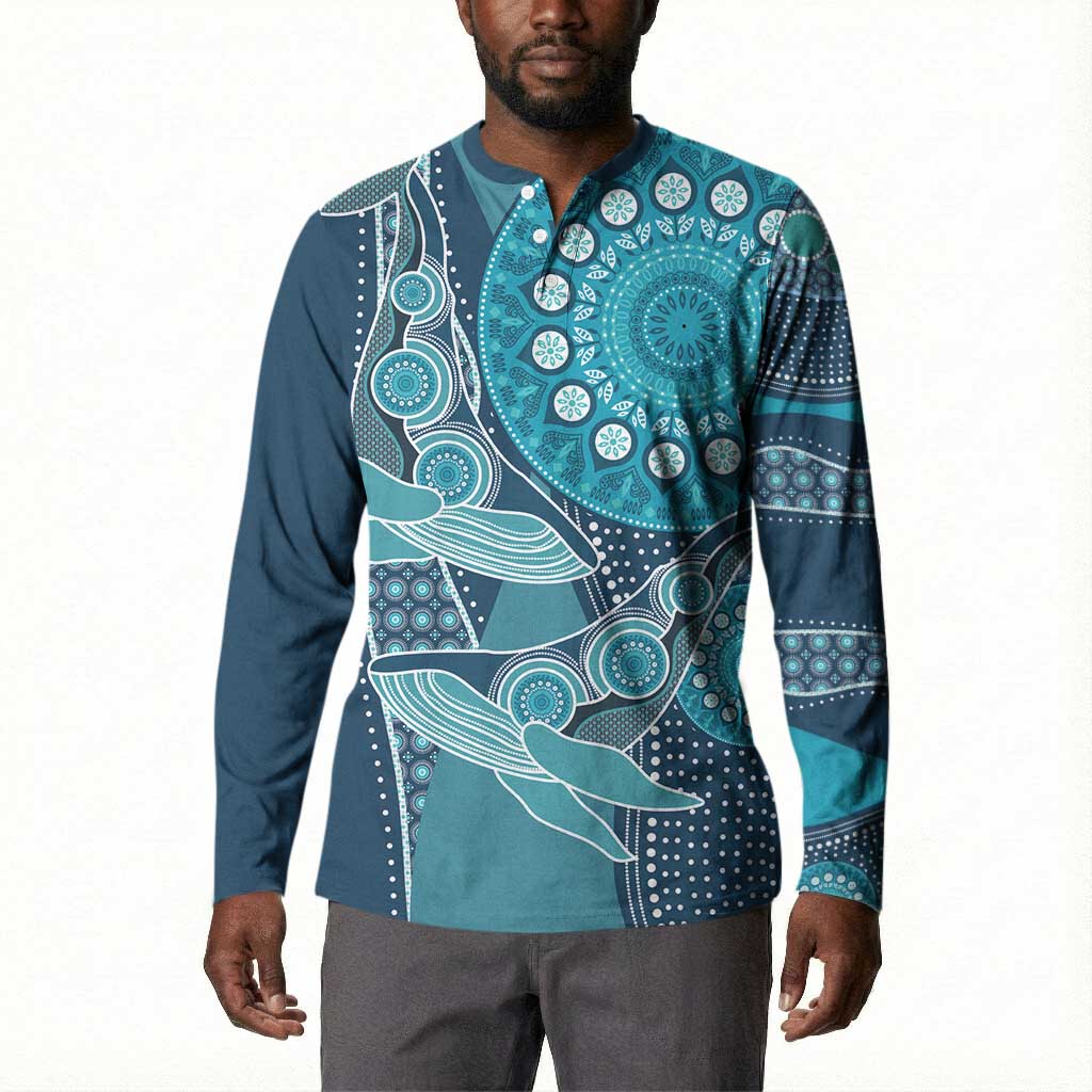 Personalized South Africa Whale Fes Button Sweatshirt African Shwe Shwe Pattern