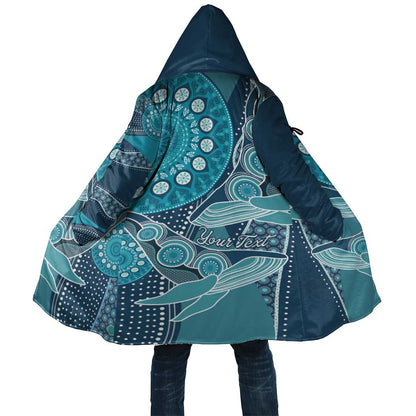 Personalized South Africa Whale Fes Cloak African Shwe Shwe Pattern