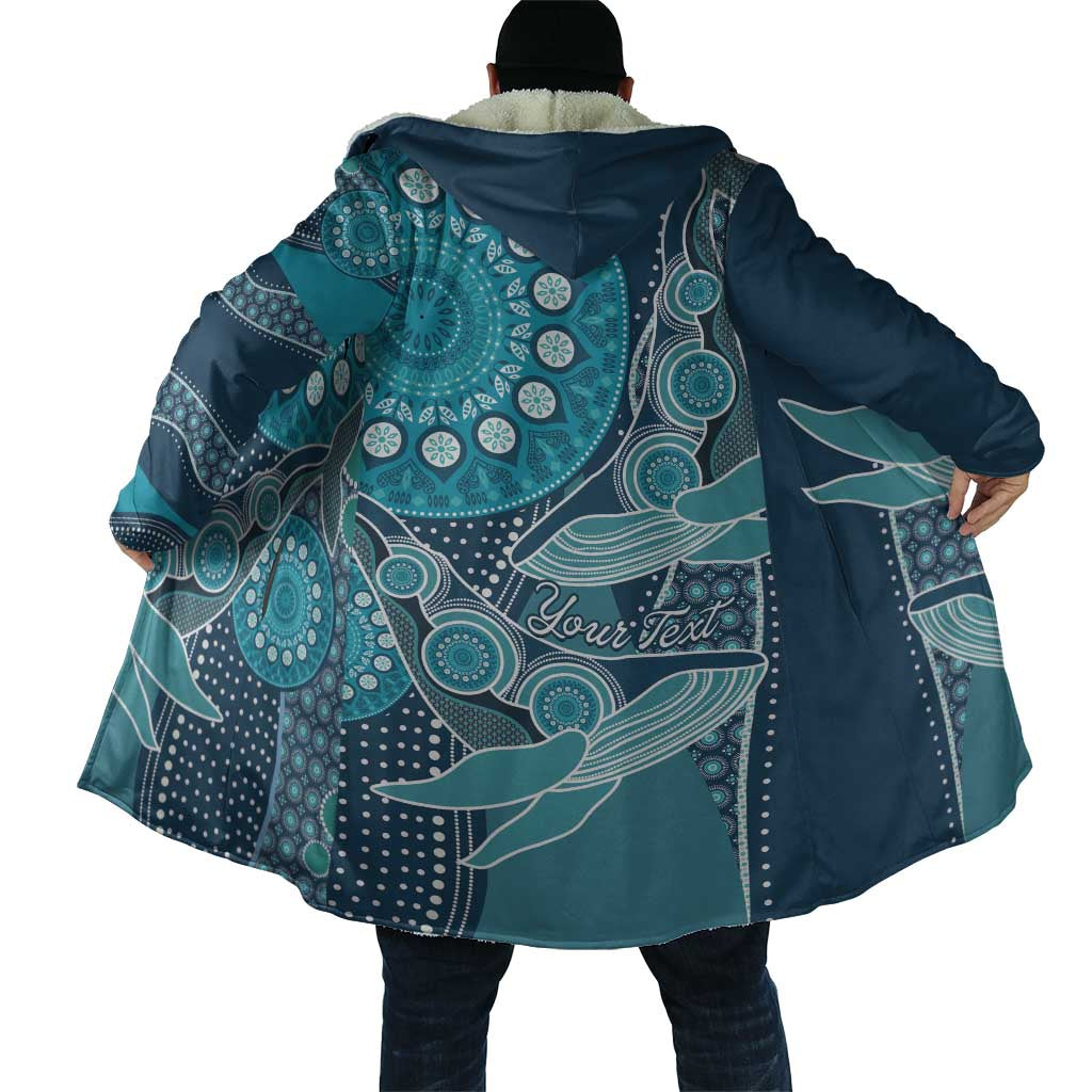 Personalized South Africa Whale Fes Cloak African Shwe Shwe Pattern