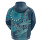 South Africa Whale Festival Personalized Hoodie African Shwe Shwe Pattern - African Pride