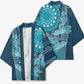 Personalized South Africa Whale Fes Kimono African Shwe Shwe Pattern