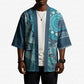 Personalized South Africa Whale Fes Kimono African Shwe Shwe Pattern