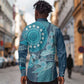 South Africa Whale Festival Personalized Long Sleeve Button Shirt African Shwe Shwe Pattern - African Pride