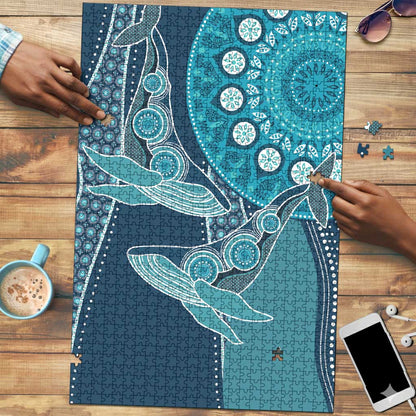 South Africa Whale Fes Puzzle African Shwe Shwe Pattern