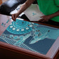 South Africa Whale Fes Puzzle African Shwe Shwe Pattern