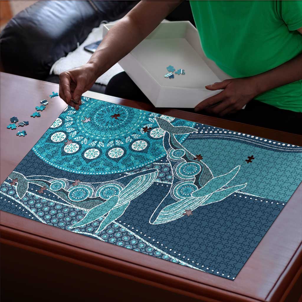 South Africa Whale Fes Puzzle African Shwe Shwe Pattern