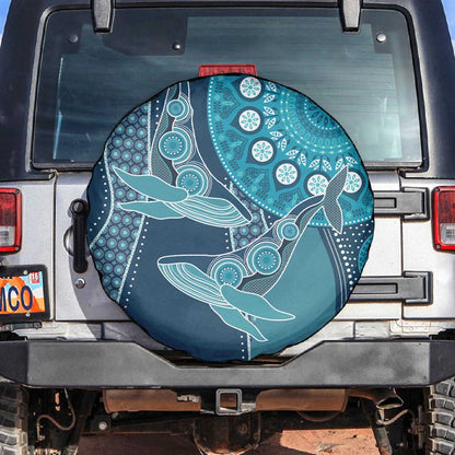 South Africa Whale Festival Spare Tire Cover African Shwe Shwe Pattern - African Pride