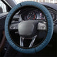 South Africa Whale Festival Steering Wheel Cover African Shwe Shwe Pattern - African Pride