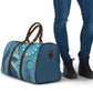 South Africa Whale Fes Travel Bag African Shwe Shwe Pattern