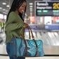 South Africa Whale Fes Travel Bag African Shwe Shwe Pattern