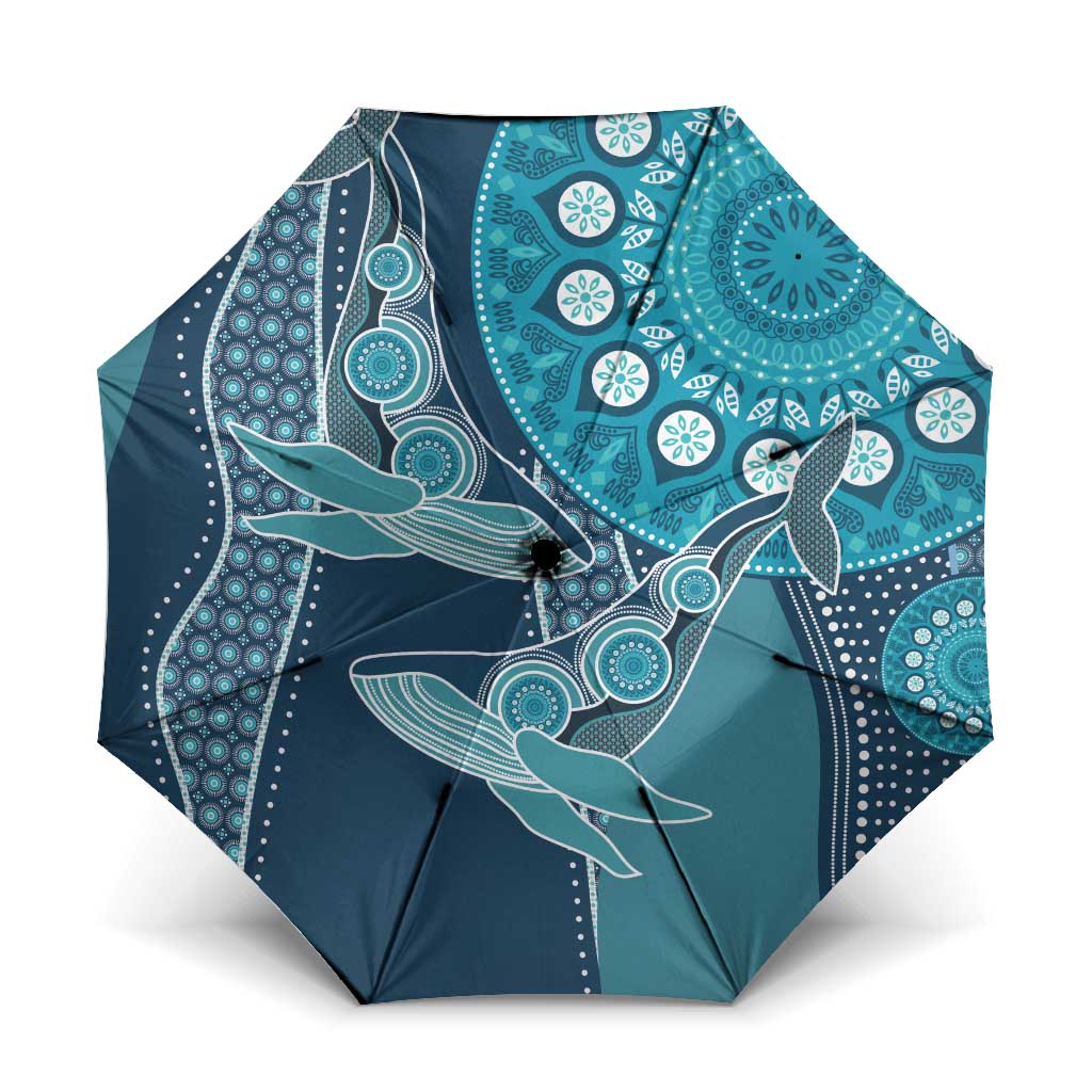 South Africa Whale Fes Umbrella African Shwe Shwe Pattern