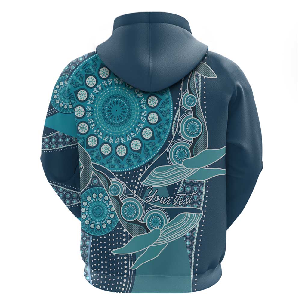 South Africa Whale Festival Personalized Zip Hoodie African Shwe Shwe Pattern - African Pride