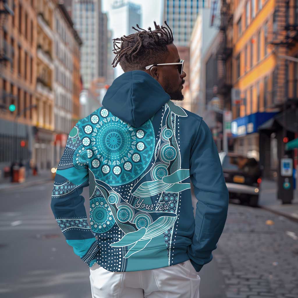 South Africa Whale Festival Personalized Zip Hoodie African Shwe Shwe Pattern - African Pride
