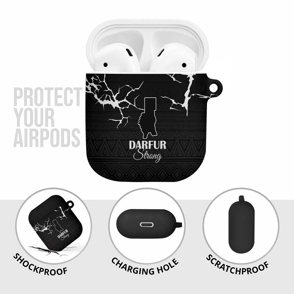 Darfur Sudan Strong AirPods Case Pray for Tarseen