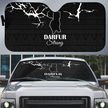 Darfur Sudan Strong Auto Sun Shade Pray for Tarseen
