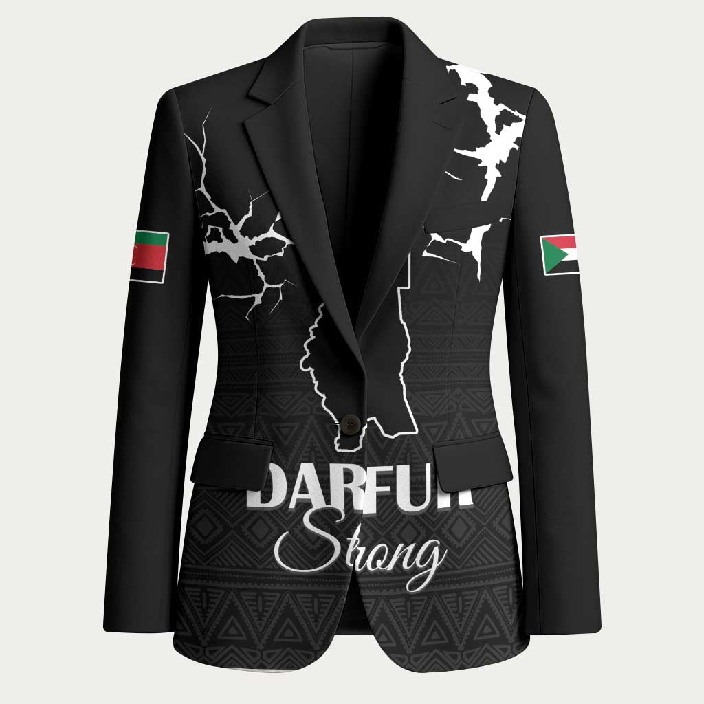 Darfur Sudan Strong Blazer Pray for Tarseen