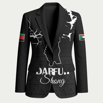 Darfur Sudan Strong Blazer Pray for Tarseen