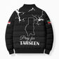 Darfur Sudan Strong Bomber Puffer Jacket Pray for Tarseen