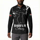 Darfur Sudan Strong Button Sweatshirt Pray for Tarseen