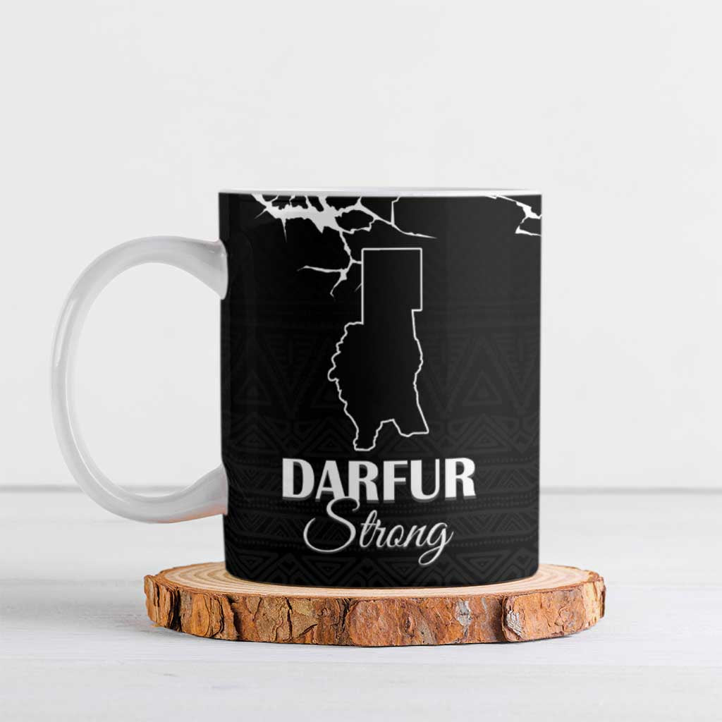 Darfur Sudan Strong Ceramic Mug Pray for Tarseen