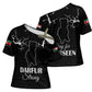 Darfur Sudan Strong Cross Shoulder Shirt Pray for Tarseen