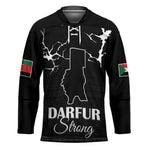 Darfur Sudan Strong Hockey Jersey Pray for Tarseen
