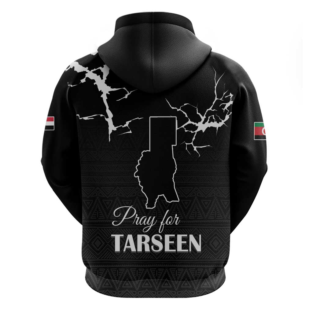 Pray for Tarseen Hoodie Sudan Darfur Be Strong - African Pride