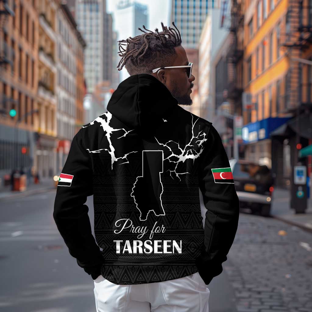 Pray for Tarseen Hoodie Sudan Darfur Be Strong - African Pride
