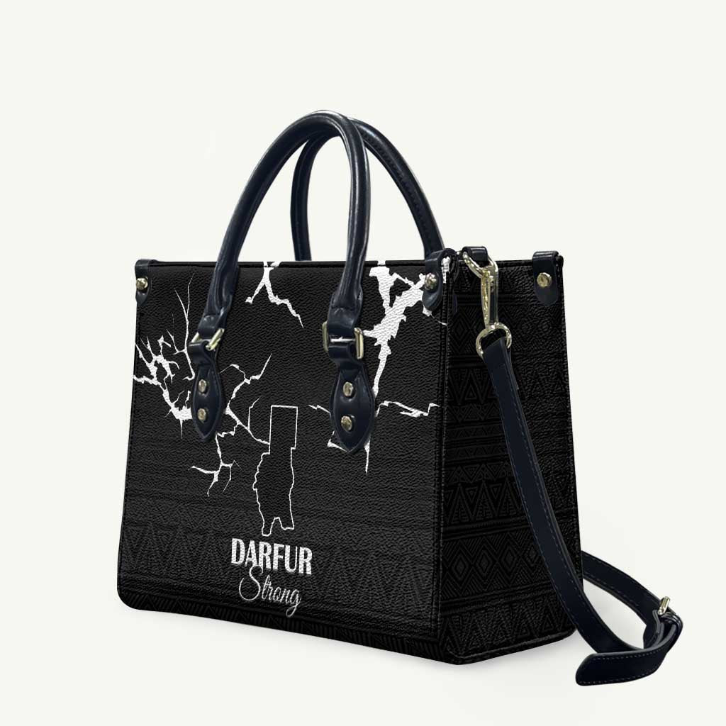 Darfur Sudan Strong Leather Bag Pray for Tarseen