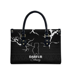 Darfur Sudan Strong Leather Bag Pray for Tarseen
