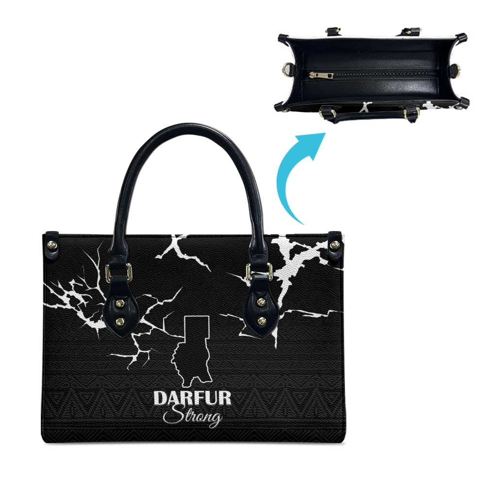 Darfur Sudan Strong Leather Bag Pray for Tarseen