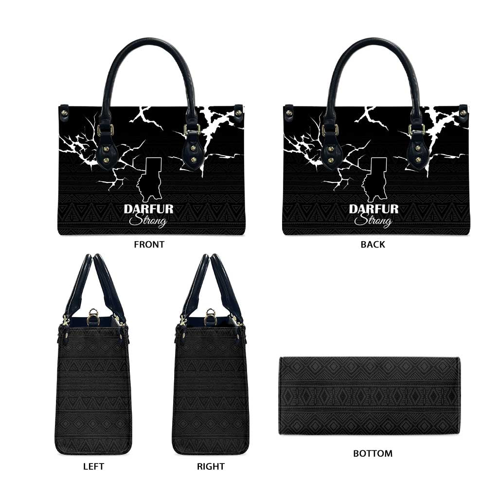 Darfur Sudan Strong Leather Bag Pray for Tarseen