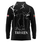 Pray for Tarseen Long Sleeve Polo Shirt Sudan Darfur Be Strong - African Pride