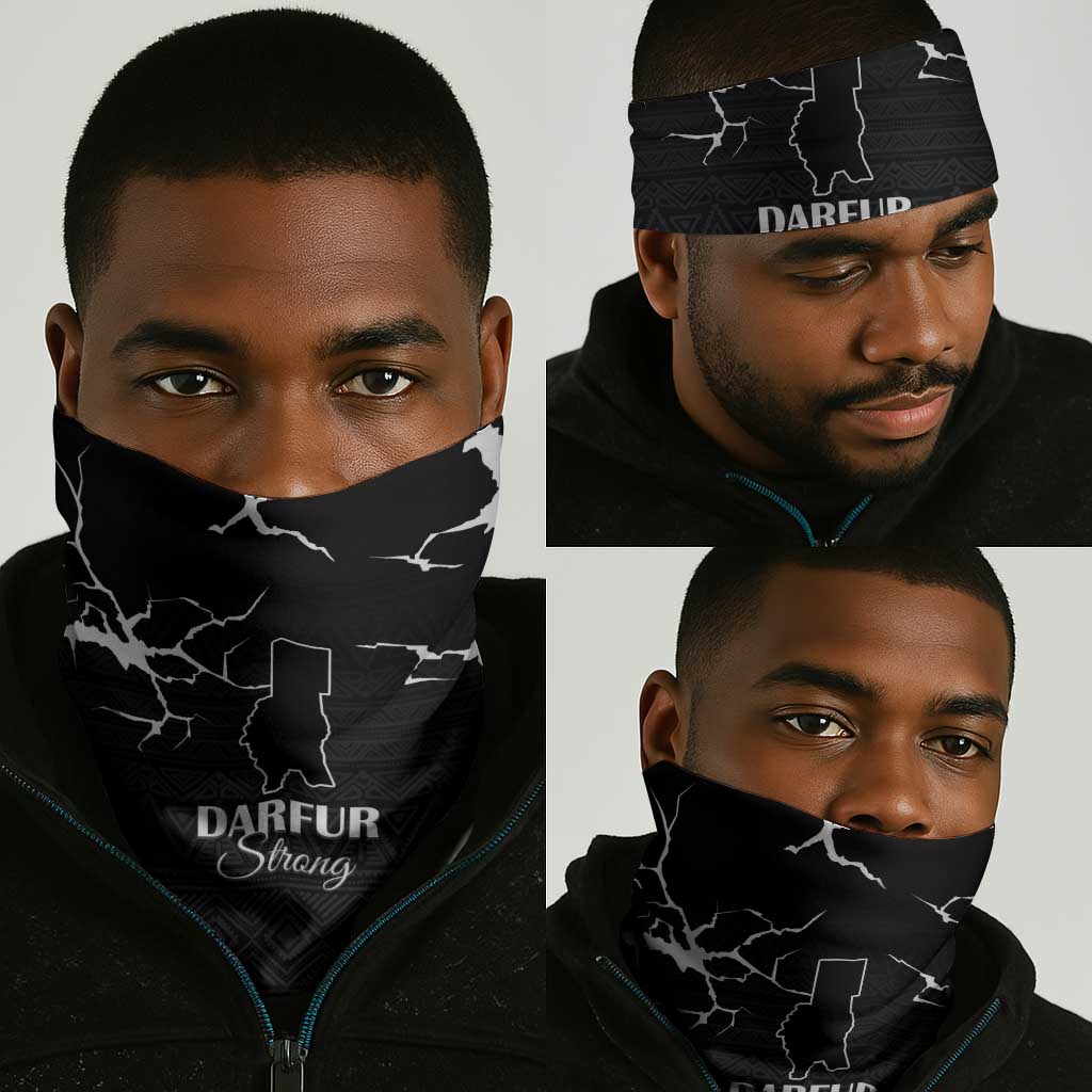 Pray for Tarseen Neck Gaiter Sudan Darfur Be Strong - African Pride