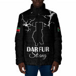 Darfur Sudan Strong Padded Jacket Pray for Tarseen