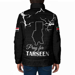 Darfur Sudan Strong Padded Jacket Pray for Tarseen