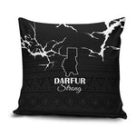Darfur Sudan Strong Pillow Cover Pray for Tarseen