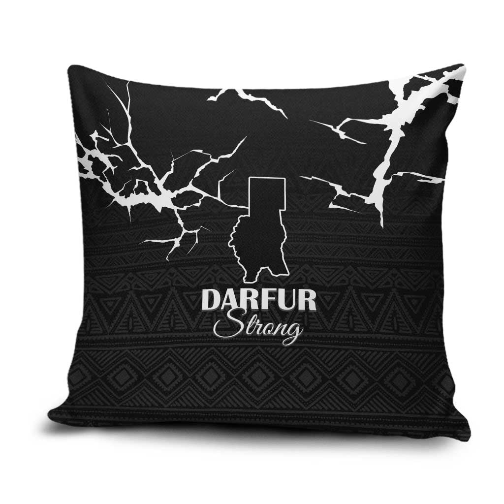 Darfur Sudan Strong Pillow Cover Pray for Tarseen