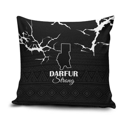 Darfur Sudan Strong Pillow Cover Pray for Tarseen