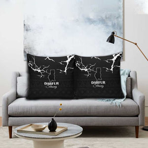 Darfur Sudan Strong Pillow Cover Pray for Tarseen