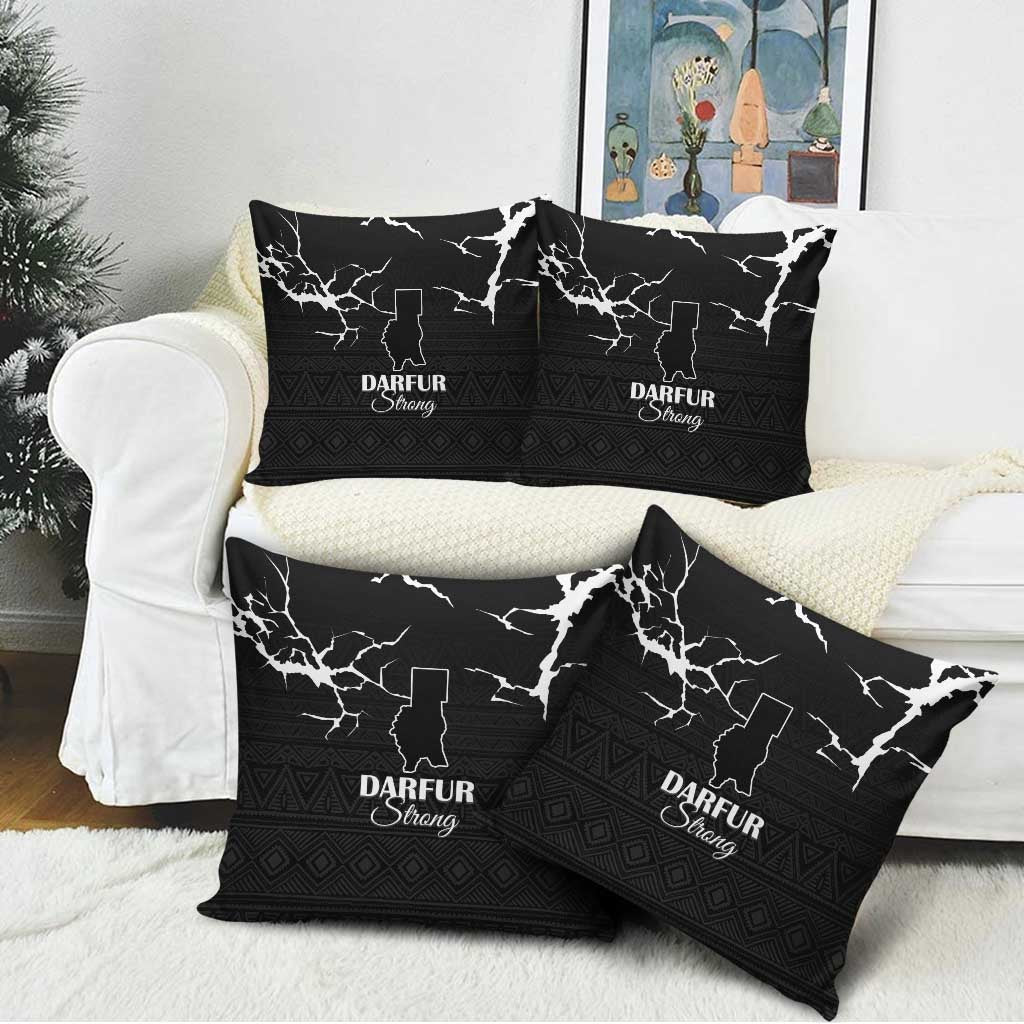 Darfur Sudan Strong Pillow Cover Pray for Tarseen