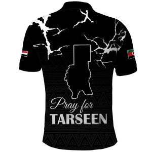 Pray for Tarseen Polo Shirt Sudan Darfur Be Strong - African Pride