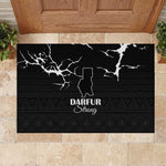 Pray for Tarseen Rubber Doormat Sudan Darfur Be Strong - African Pride