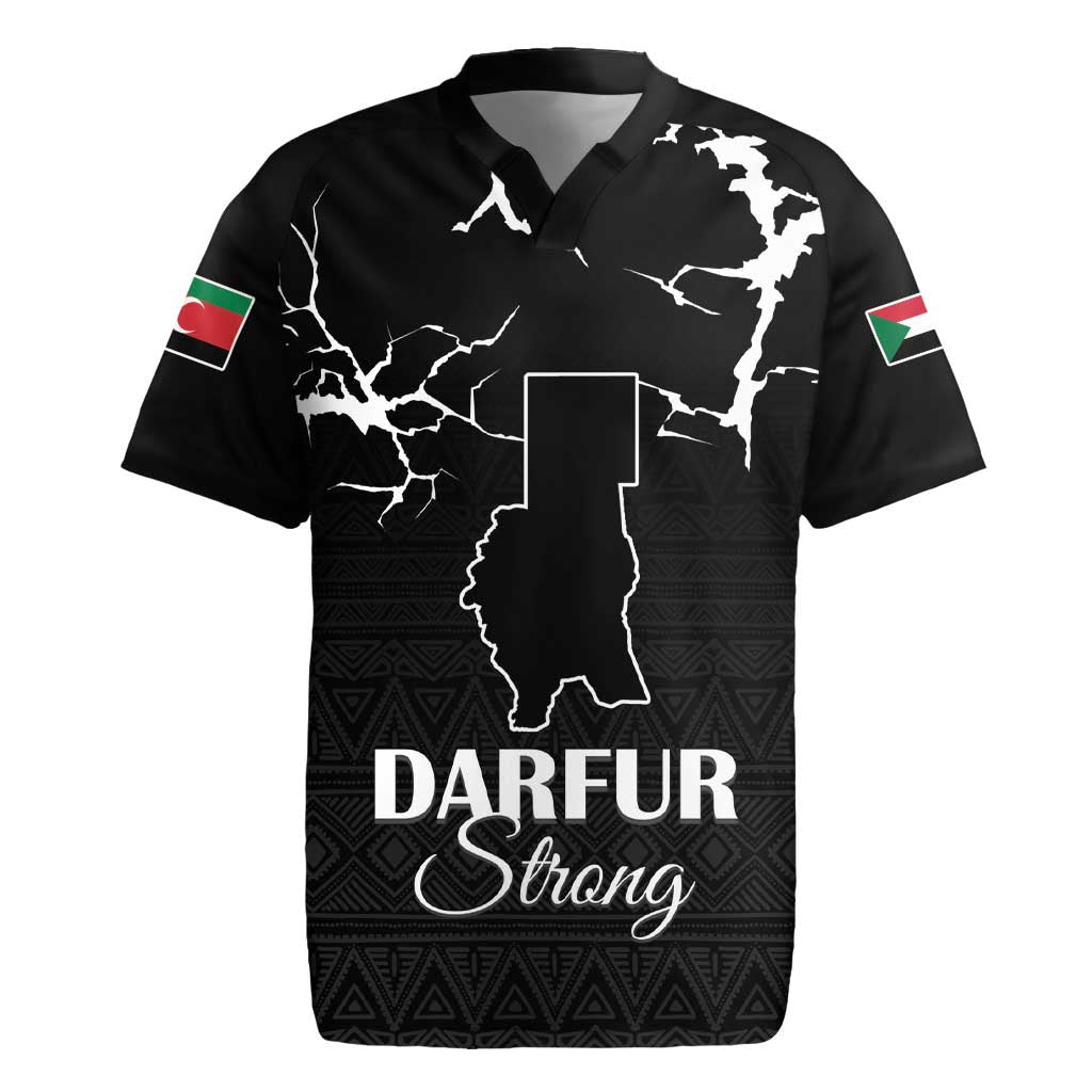 Pray for Tarseen Rugby Jersey Sudan Darfur Be Strong - African Pride