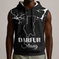 Pray for Tarseen Sleeveless Hoodie Sudan Darfur Be Strong - African Pride