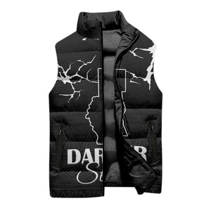 Darfur Sudan Strong Sleeveless Puffer Jacket Pray for Tarseen