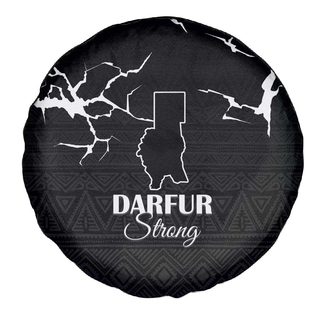 Pray for Tarseen Spare Tire Cover Sudan Darfur Be Strong - African Pride
