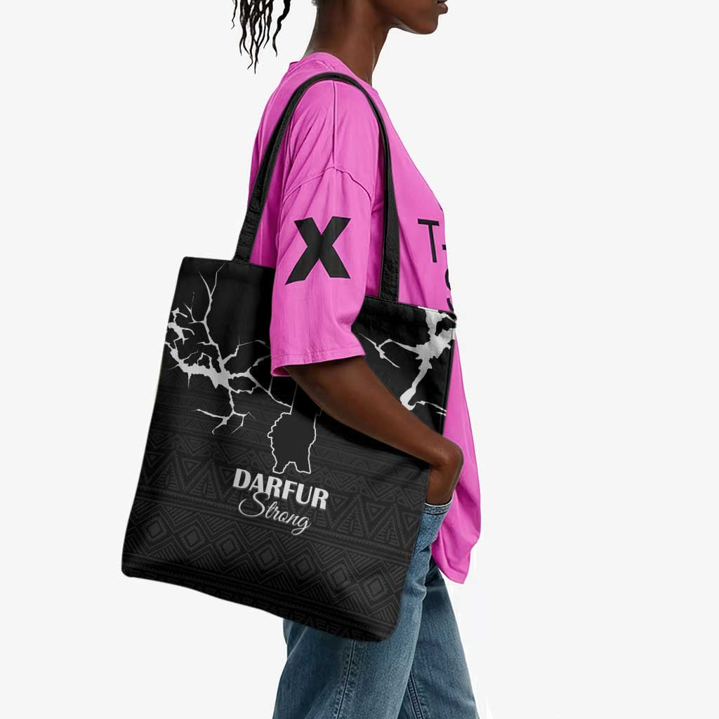 Darfur Sudan Strong Tote Bag Pray for Tarseen