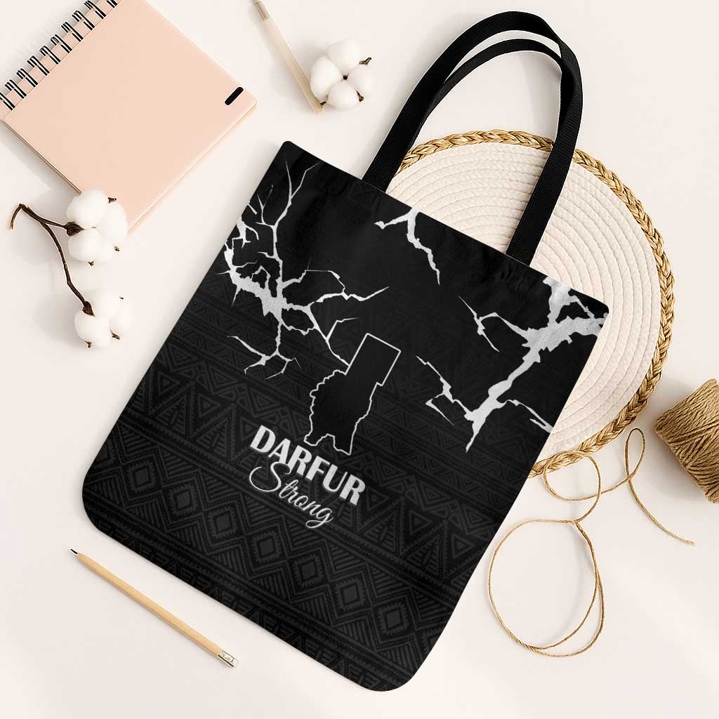 Darfur Sudan Strong Tote Bag Pray for Tarseen